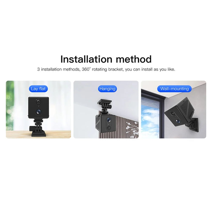 S10 Home Security Camera Wireless WiFi 4G Camera Infrared HD Motion Detection Monitor - 7
