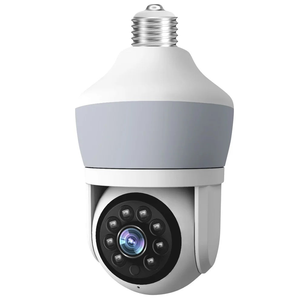 D211EM WiFi Bluetooth-compatible Camera E27 Bulb Shape 3MP Wireless Motion Detection Two-Way Voice Night Vision Camera - 1