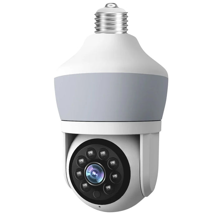 D211EM WiFi Bluetooth-compatible Camera E27 Bulb Shape 3MP Wireless Motion Detection Two-Way Voice Night Vision Camera - 1