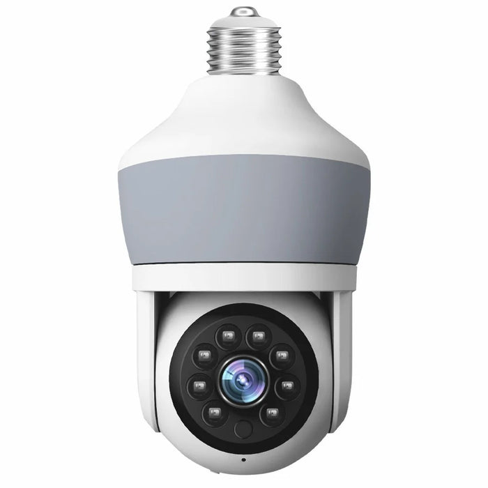D211EM WiFi Bluetooth-compatible Camera E27 Bulb Shape 3MP Wireless Motion Detection Two-Way Voice Night Vision Camera - 2