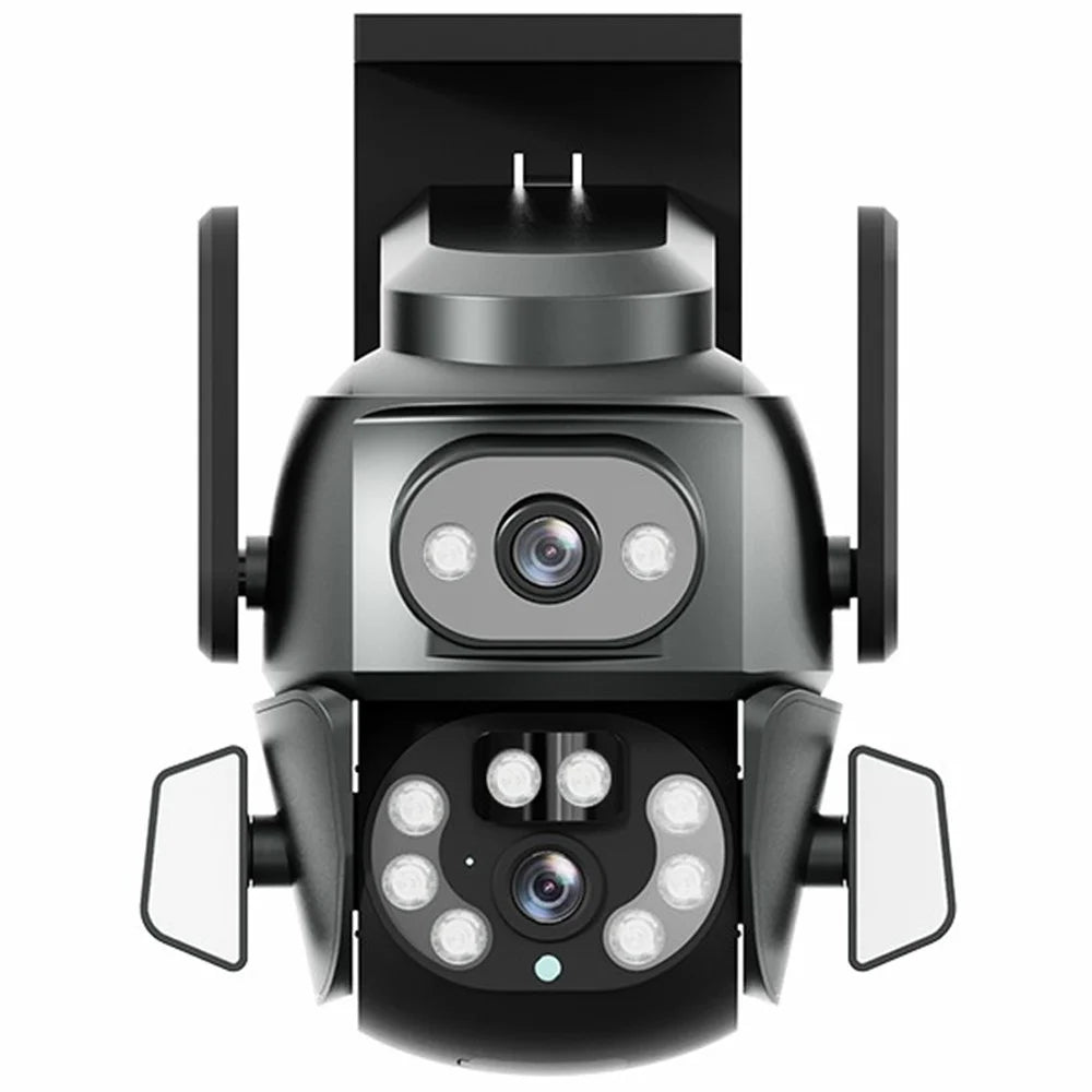 Q821 4MP 2.4G WiFi 3D Directional Surveillance Camera Night Vision Monitor - EU Plug - 1
