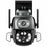 Q821 4MP 2.4G WiFi 3D Directional Surveillance Camera Night Vision Monitor - EU Plug - 1