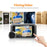 C23 1080P 3.97-Inch Screen Night Vision Doorbell Wide-Angle Camera for Home Security - Grey - 5
