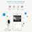 NEO NIP-55AI Wireless Night Vision Camera Home Security Mini Indoor WiFi Camera - US Plug - 2