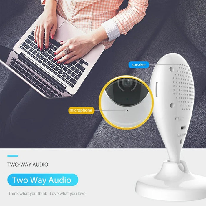 NEO NIP-55AI Wireless Night Vision Camera Home Security Mini Indoor WiFi Camera - US Plug - 4