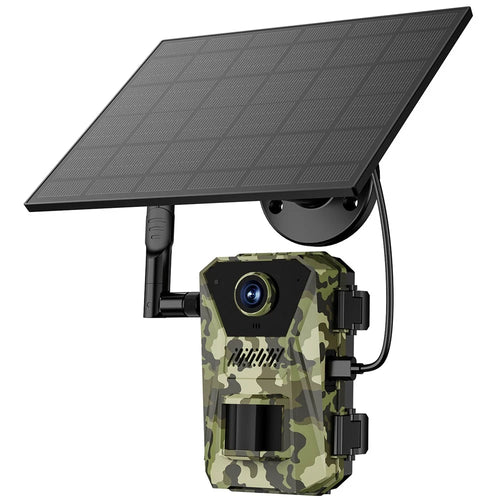 F8 Solar 4G Trail Camera Waterproof PIR Night Vision HD Outdoor Hunting Camera - 1