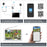 SRIHOME NVS009+IPC059 10.1 Inch LCD Screen 5MP HD 8CH Motion Detection WiFi CCTV Camera NVR Kit - US Plug - 3