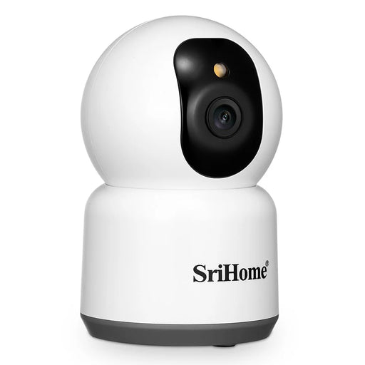 SRIHOME SH038 2.4G / 5G Dual Band 5.0MP 2-Way Audio WiFi IP Camera Night Vision Baby Monitor - US Plug - 1