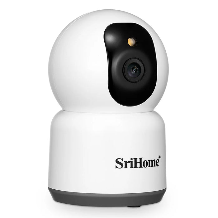 SRIHOME SH038 2.4G / 5G Dual Band 5.0MP 2-Way Audio WiFi IP Camera Night Vision Baby Monitor - US Plug - 1