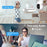 SRIHOME SH038 2.4G / 5G Dual Band 5.0MP 2-Way Audio WiFi IP Camera Night Vision Baby Monitor - US Plug - 6