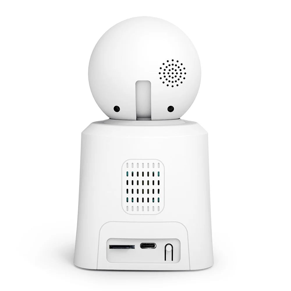 SRIHOME SH053 2.8 Inch IPS Screen PTZ Dome Camera AI Humanoid Detection Home Security Baby Monitor - US Plug - 2