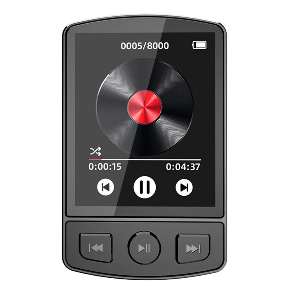 MP3-07 32GB Portable Bluetooth-compatible MP3 Music Video Player FM Radio 1.77-inch Screen MP4 Player - 1