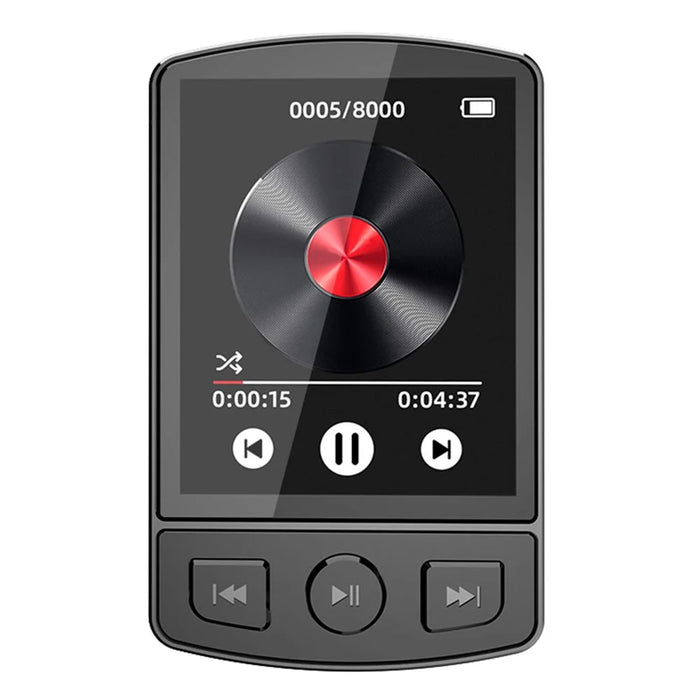 MP3-07 32GB Portable Bluetooth-compatible MP3 Music Video Player FM Radio 1.77-inch Screen MP4 Player - 1