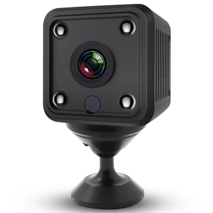 x6 Mini Square Infrared Night Vision Camera Home Security Indoor HD WiFi Camera - 1