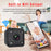 x6 Mini Square Infrared Night Vision Camera Home Security Indoor HD WiFi Camera - 3