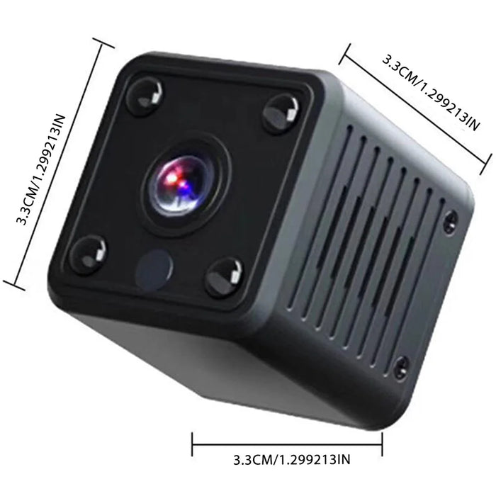 x6 Mini Square Infrared Night Vision Camera Home Security Indoor HD WiFi Camera - 7