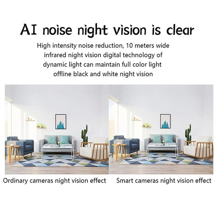 T13A EU Version 4G Network AI Auto Tracking Camera Motion Detection Wireless Home Pet Baby Monitor - 5
