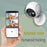 3MP Night Vision HD Camera Home Security Phone Remote Monitoring WiFi Camera - 3