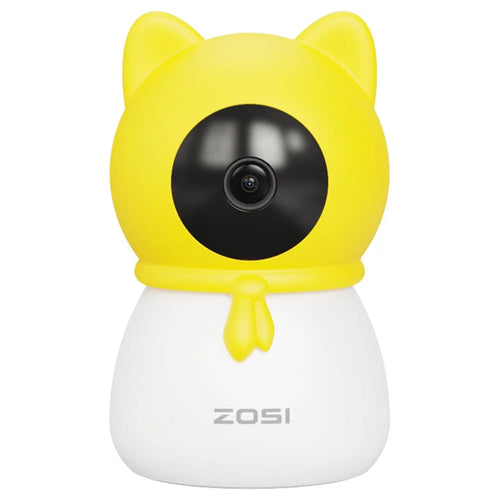 ZOSI C516 Night Vision Wifi Baby Monitoring Camera 2 Way Voice Rotatable 4MP HD Camera, No TF Card - 1
