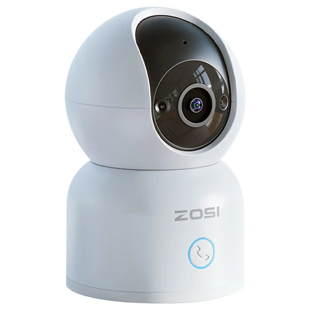 ZOSI C518 3MP HD Indoor Surveillance Camera Human Tracking Voice Intercom WiFi Camera - 1