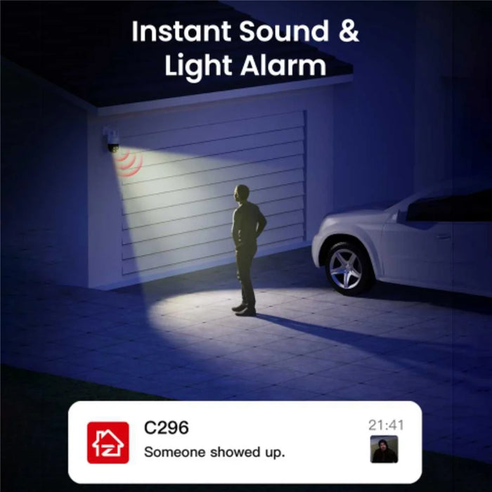 ZOSI C2968W 8MP HD Camera Humanoid Tracking Two-way Talk APP Monitoring Outdoor Indoor Security Camera - EU Plug - 7