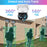 ZOSI C290SE 2MP Two-Way Audio PTZ Camera Night Vision Smart Security Camera - EU Plug - 4
