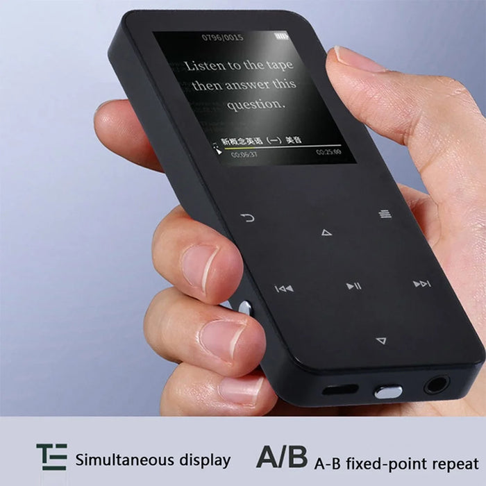S308 Touch Screen MP3 Sound Recorder Music Video MP4 Player with Dictionary + Bluetooth-compatible Function - Silver - 6