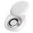 PX02 Crack Design Multi-Function Health Monitoring Smart Ring with Charging Case - Silver / Size 7 - 1