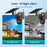 Q38 4G Version Outdoor HD Night Vision Security Camera Two-Way Audio Multi-Screen Solar Camera - 5