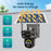 Q38 4G Version Outdoor HD Night Vision Security Camera Two-Way Audio Multi-Screen Solar Camera - 7
