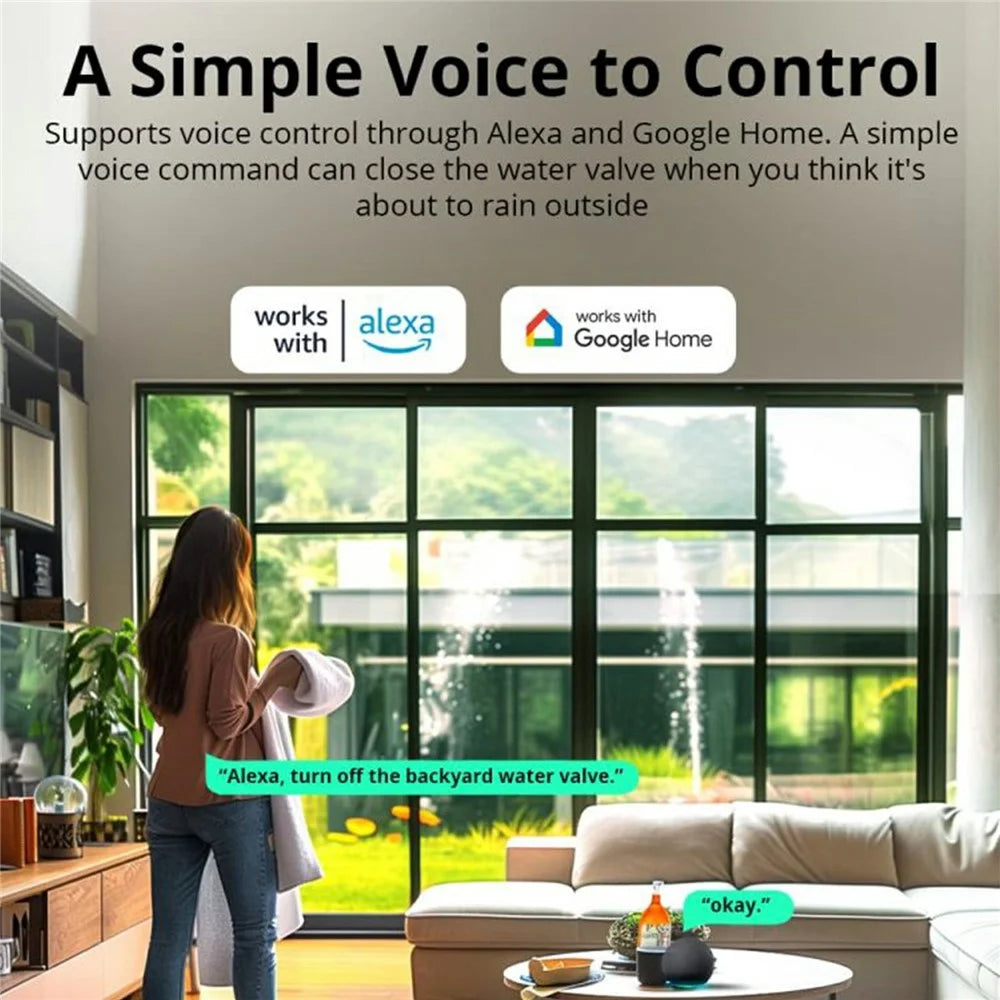 SONOFF Zigbee Smart Water Valve Automatic Irrigation System Water Valve - SWV-NH - 7