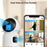 ZOSI C528M 6MP Smart Security Camera Home Surveillance Dual-Lens Monitor with Screen - US Plug - 3