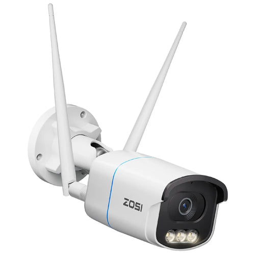ZOSI C186A Security Camera Two-Way Voice 5MP HD Surveillance Monitor Camera - US Plug - 1
