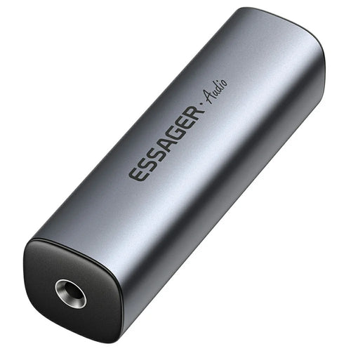 ESSAGER Portable 3.5mm Audio Ground Loop Isolator Noise Eliminator for Home Car Stereo Audio System - 1