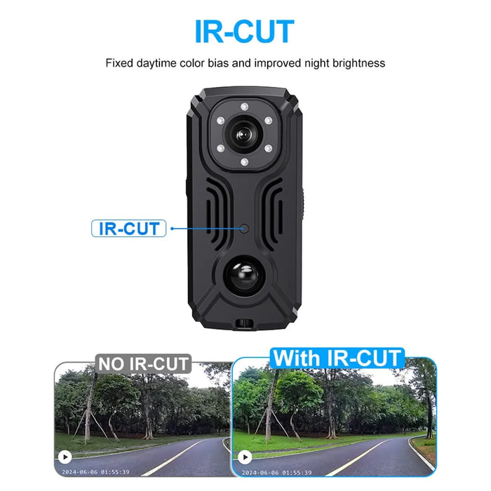 MD37 Video Recorder 2K Cycling Sports Camera with IR-CUT AP Hotspot - 4