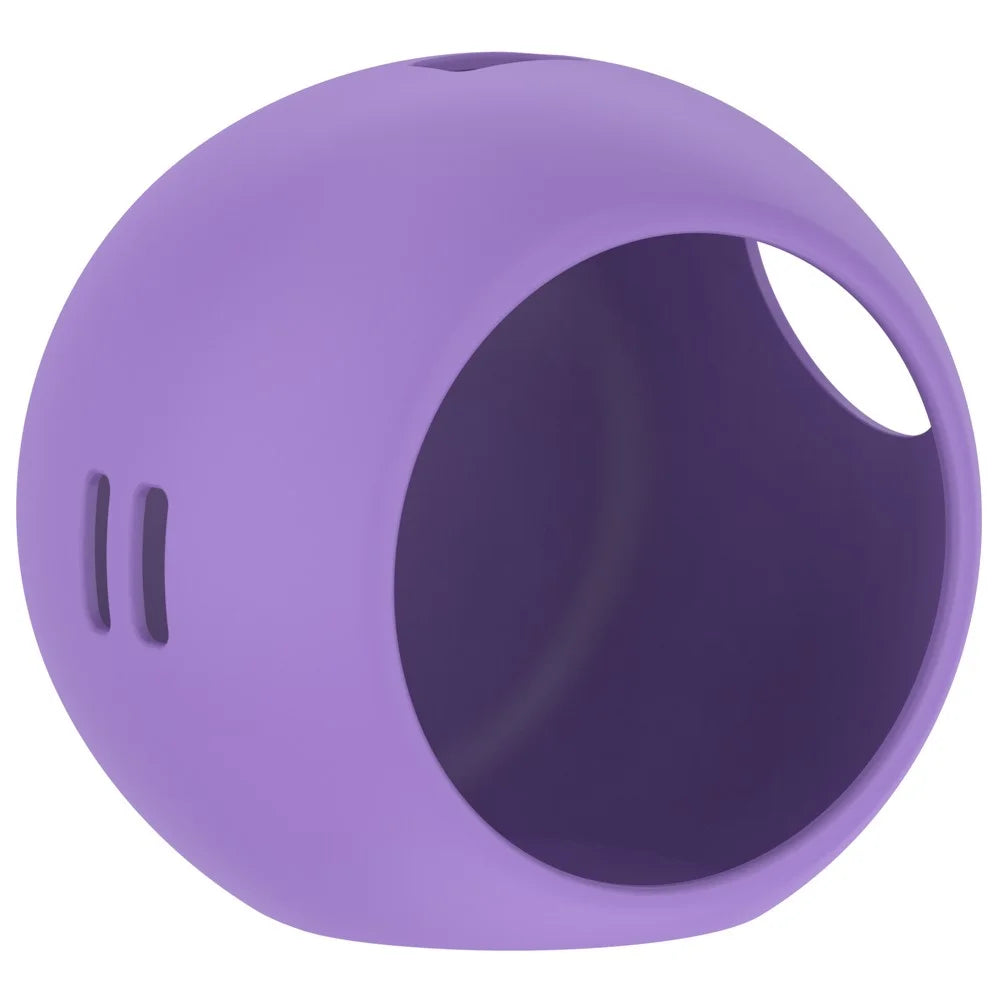 Silicone Case for Punirunes Interactive Digital Toy Protective Sleeve Soft Cover with Strap - Purple - 4