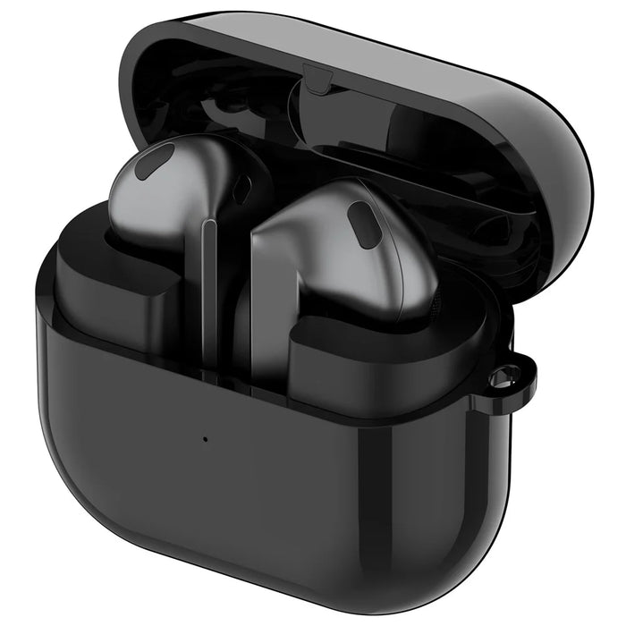 For Samsung Galaxy Buds3 R530 Charging Case with Cable Support Wireless Charging - Black - 2