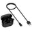 For Samsung Galaxy Buds3 Pro R630 Charging Case Replacement Dock with Cable - Black - 1