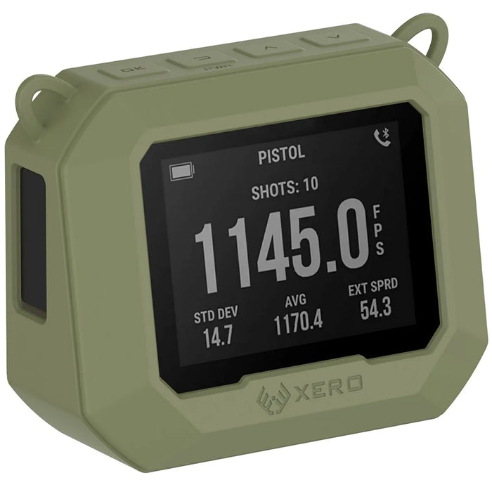 For Garmin Xero C1 Pro Silicone Case Smart Chronograph Protective Cover Lightweight Shock Absorbing - Green - 1