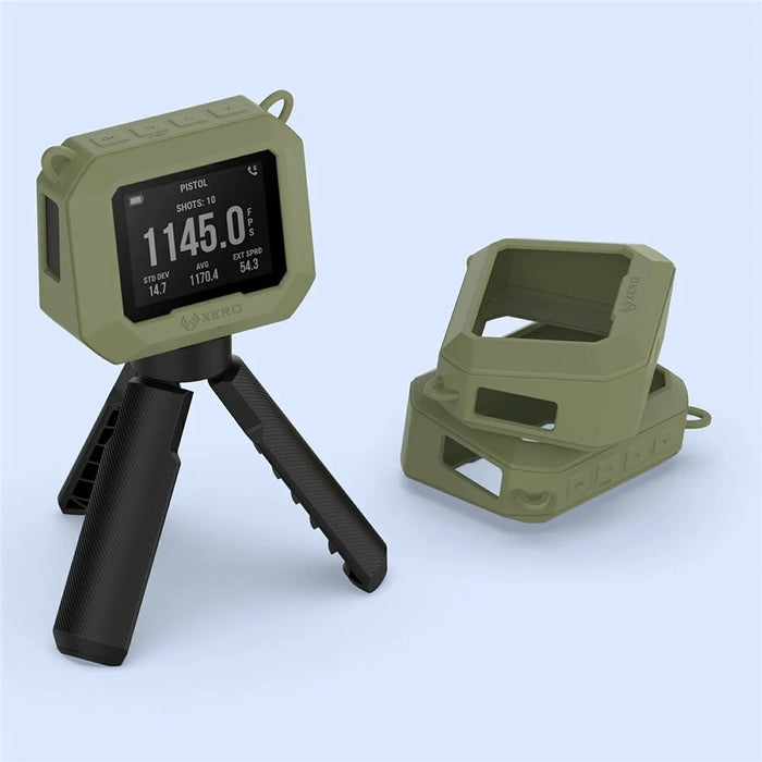 For Garmin Xero C1 Pro Silicone Case Smart Chronograph Protective Cover Lightweight Shock Absorbing - Green - 6