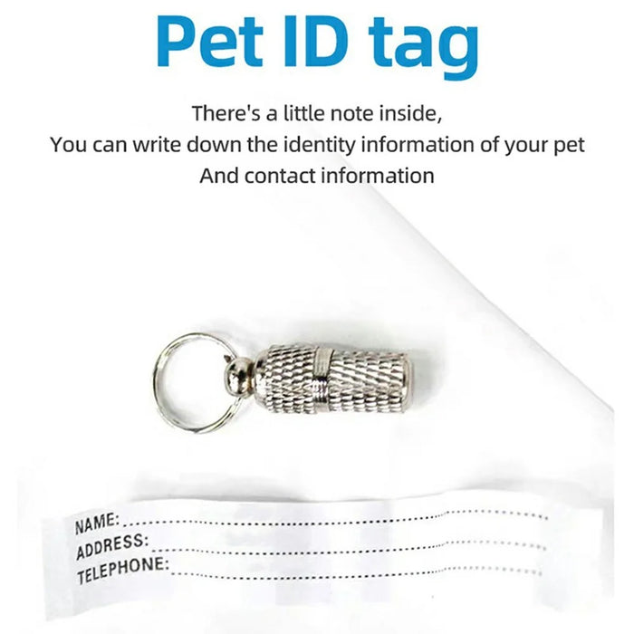 For AirTag Tracker Pet Collar Silicone Case Reflective Adjustable Nylon Cat Collar with Bell and ID Tag - Pink - 2