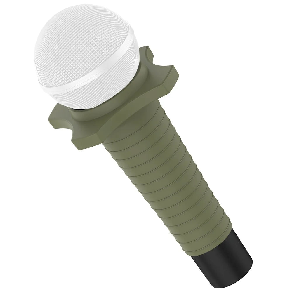 For Shure SM58-BLK / SM58 Silicone Case Microphone Protective Cover - Army Green - 1