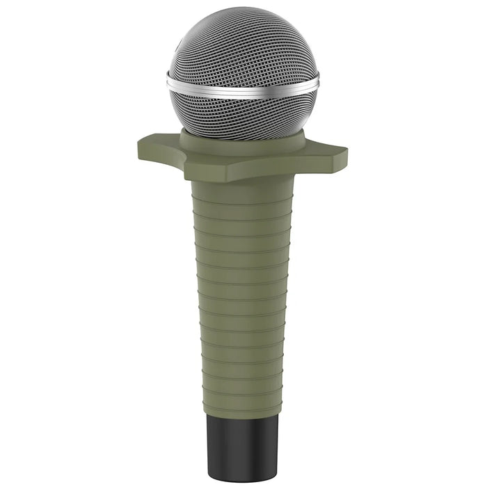 For Shure SM58-BLK / SM58 Silicone Case Microphone Protective Cover - Army Green - 3