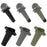 For Shure SM58-BLK / SM58 Silicone Case Microphone Protective Cover - Army Green - 7