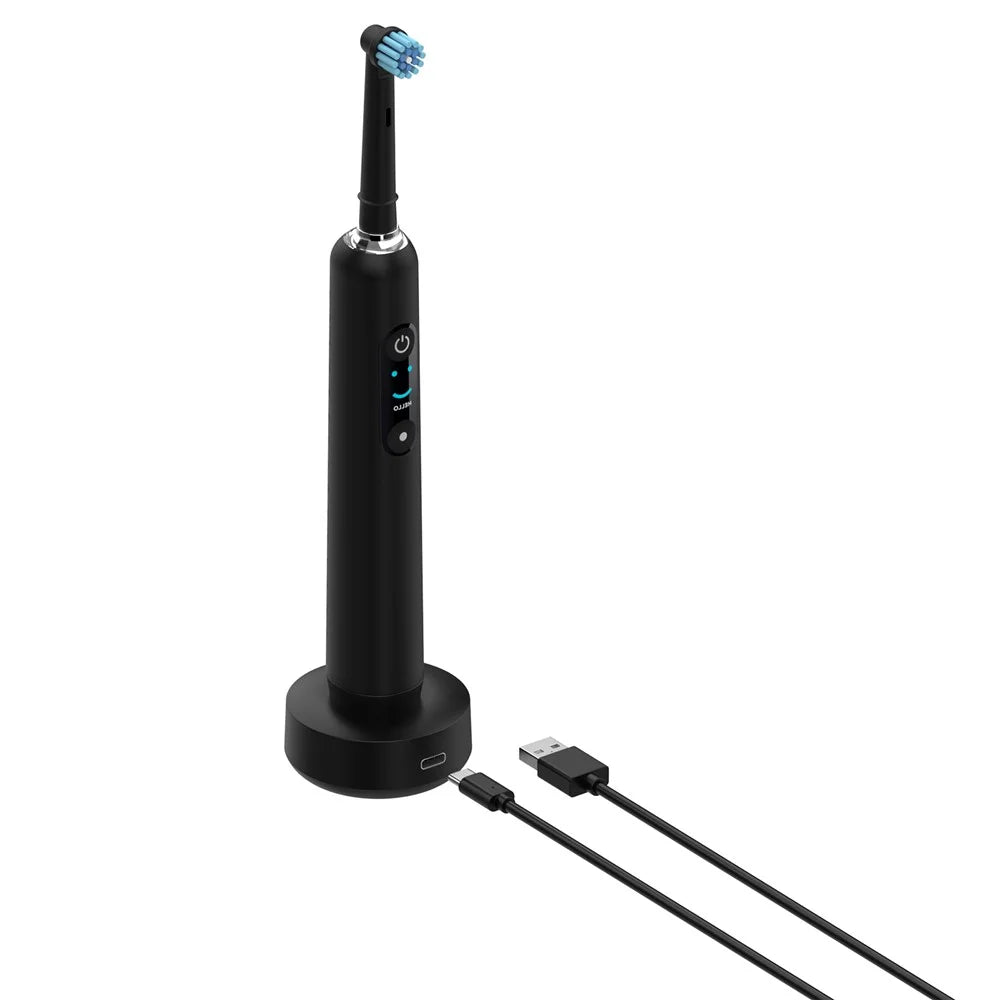 For Braun Oral-B iO10 / 9 / 8 / 7G / 7 Series Electric Toothbrush Magnetic Charging Base Charger Dock + Cable - 2