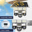 VTS30A V380 Outdoor Security Camera Solar Powered Night Vision  3 LED Lights Surveillance System - WiFi Version  /  US Plug - 5