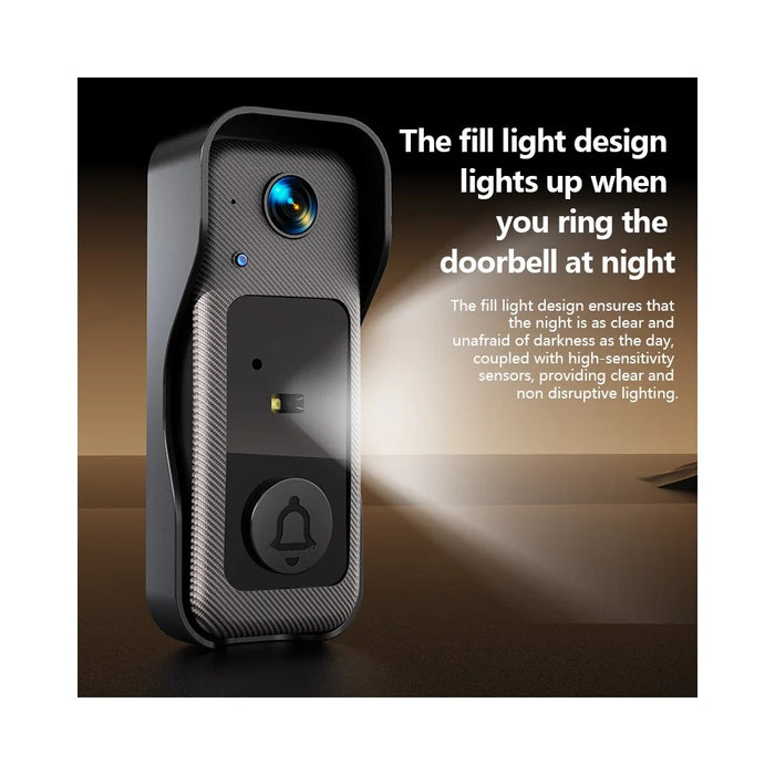 X6 Smart Video Doorbell 4.3 inch Display Wireless Intercom Infrared HD Night Vision for Home Use - 6