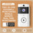 U9 Video Doorbell with ERP Motion Detection Snapshot Function WiFi-Connected Smart Home Security Device - 4