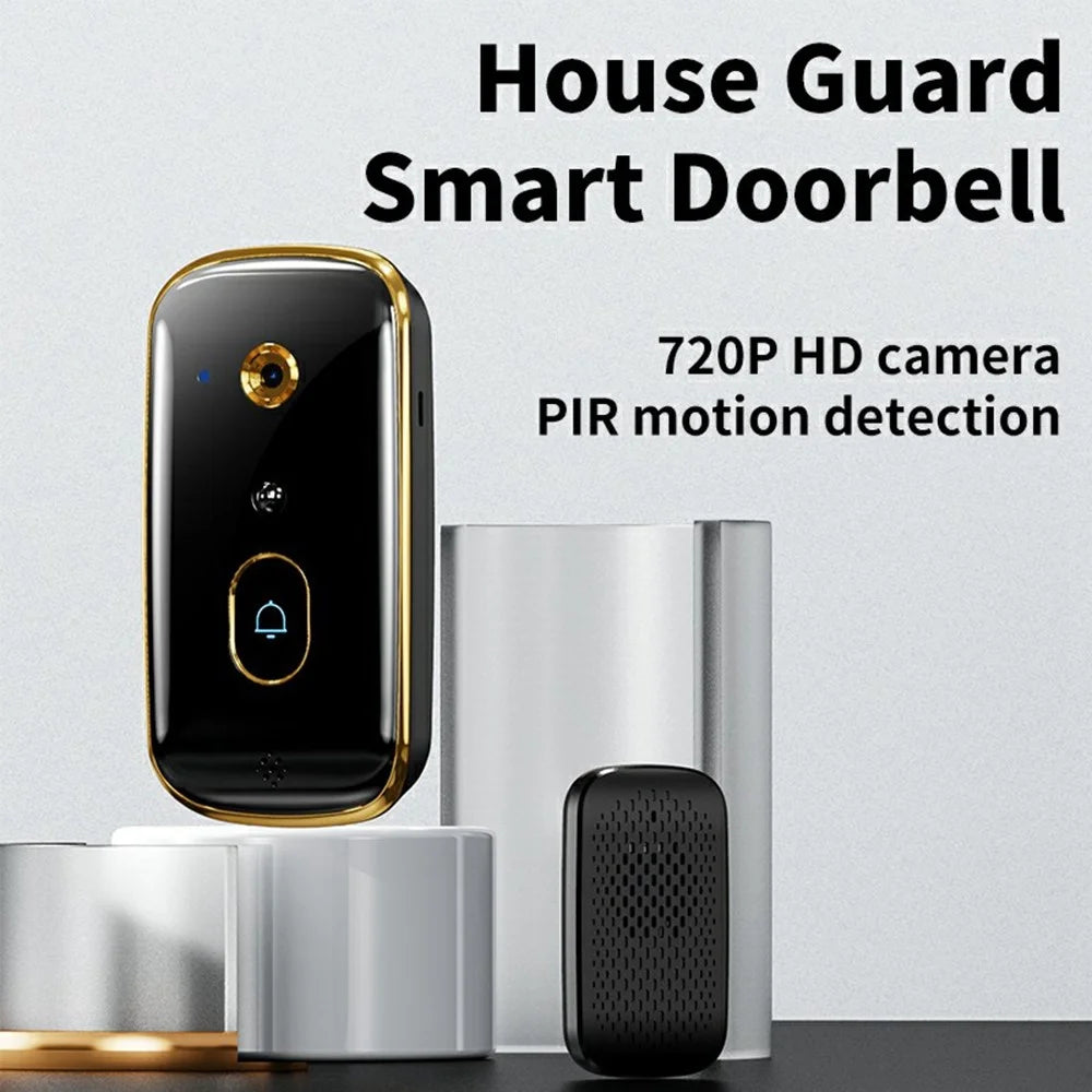 X10 Smart Video Doorbell Home Security Camera Intercom HD Night Vision Snapshot Infrared Motion Detection - 3