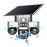 VTS30 v380pro Solar Powered Triple Lens Security Camera Smartphone Controlled Surveillance System - WiFi Version - 2